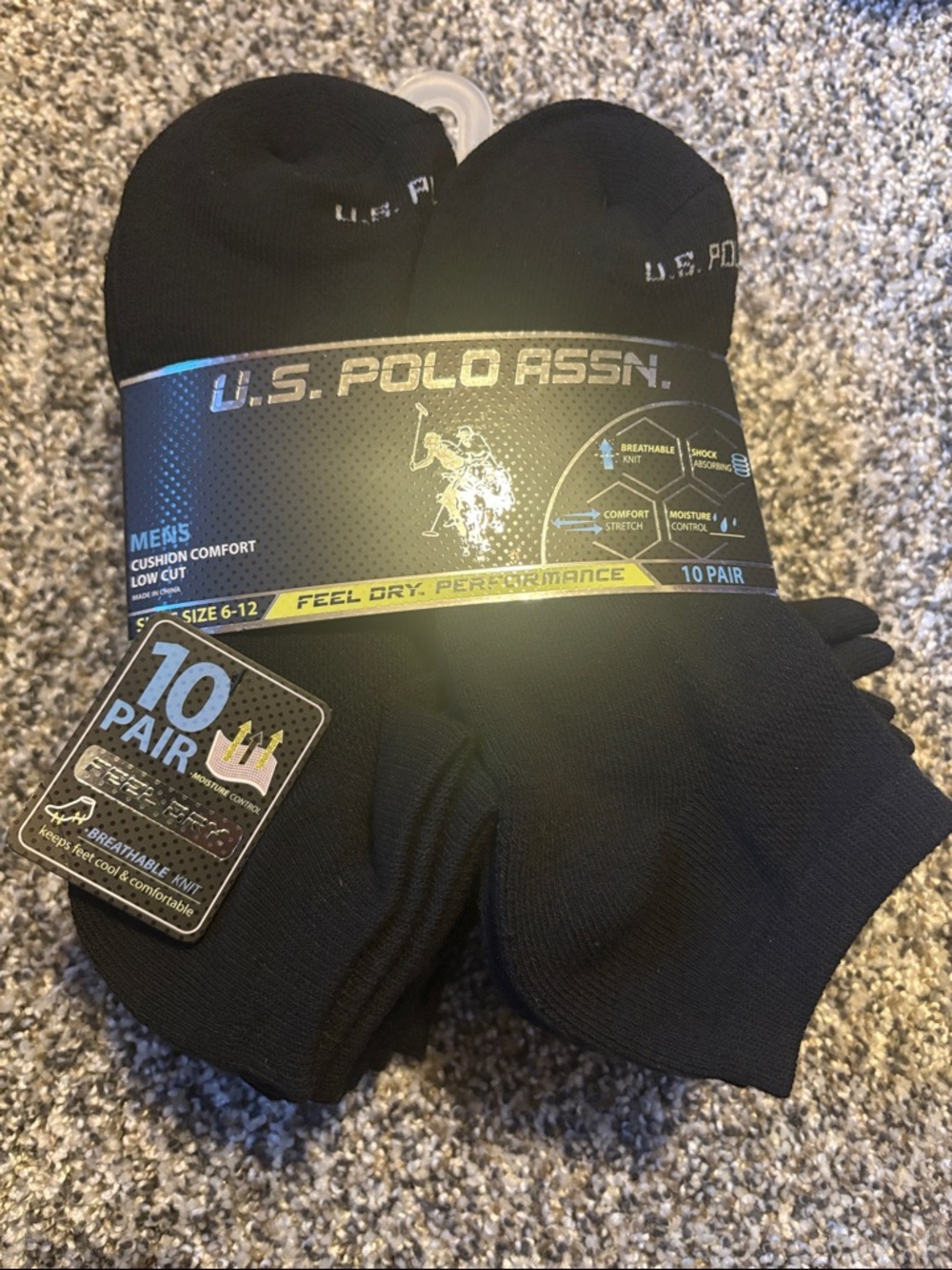 Men’s low cut socks